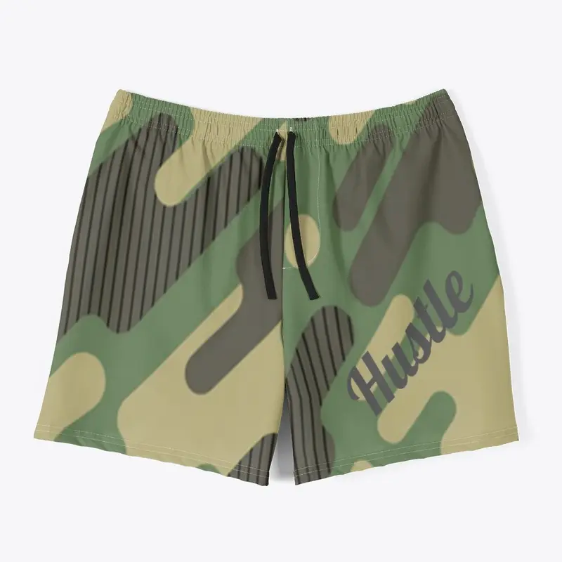 All-Over Print Men's Swim Trunks