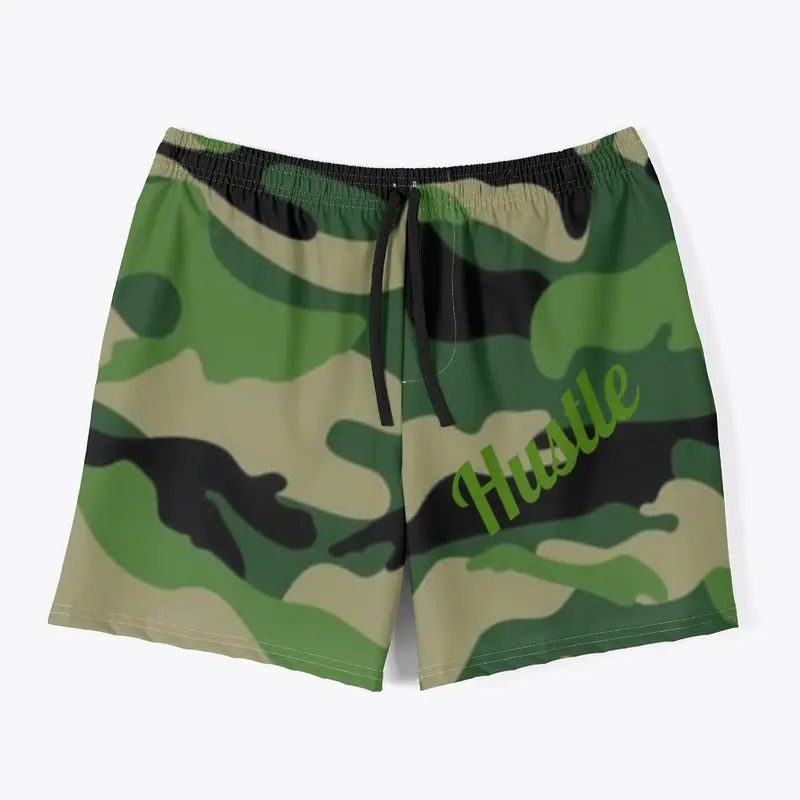 All-Over Print Men's Swim Trunks